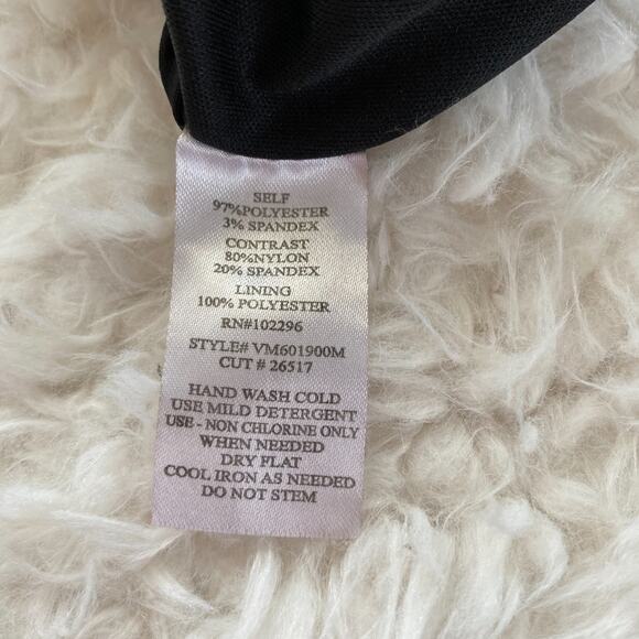 Connected Apparel Short Cap Sleeve Black Mini Dress Tiered Ruffles Size 6 - Picture 6 of 6